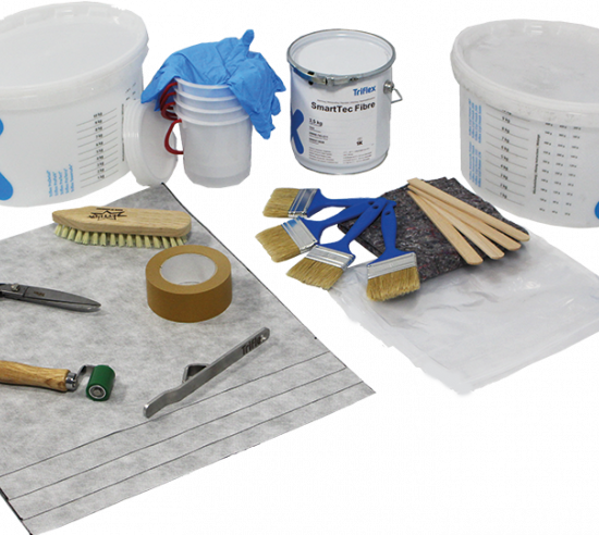 Teaser image of the Triflex SmartTec Fibre Temporary Repair Kit