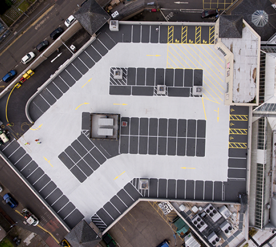 Teaser image of Triflex completed works at the Regent Centre in Kirkintilloch