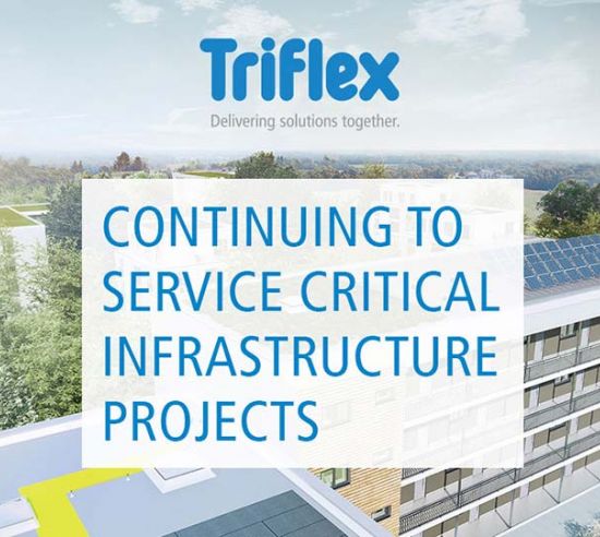 Continuing to service critical infrastructure projects