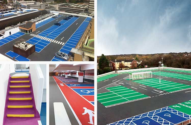 Creative design car parks