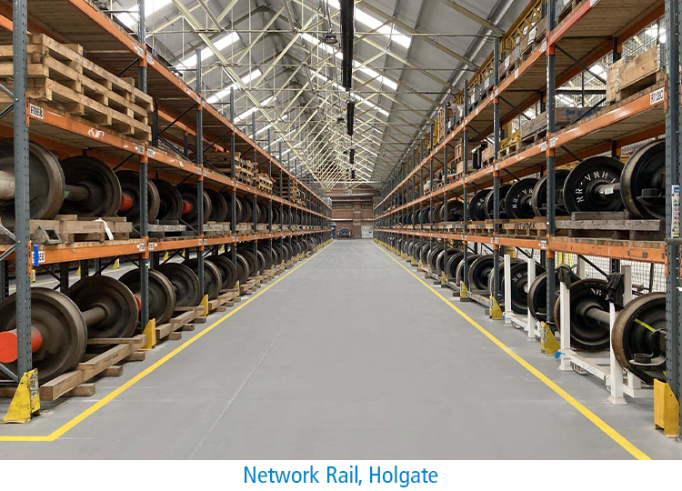 Triflex rail image Network Rail Holgate