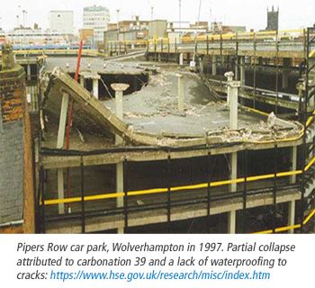 Triflex guide to dynamic crack bridging multi-storey car parks Pipers Row