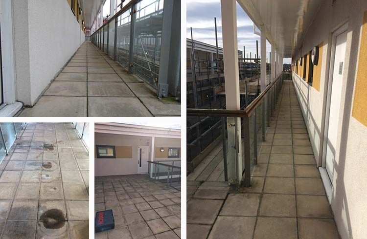 The old bus depot before