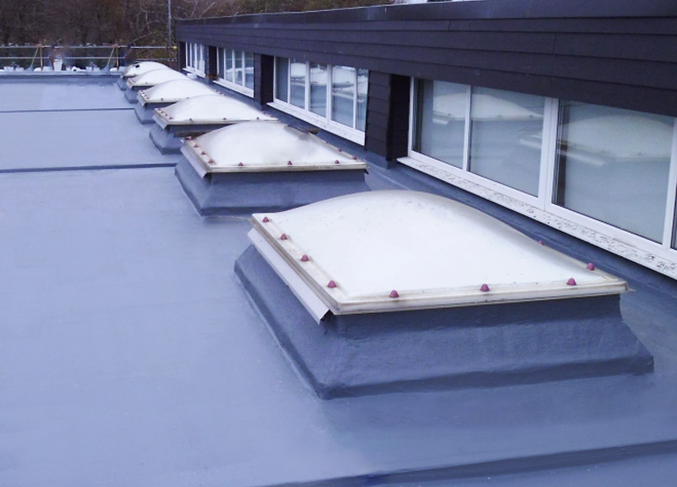 Triflex image of finished works at Rainham School for Girls