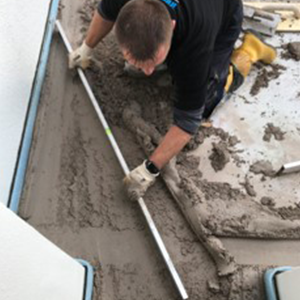 Triflex CeFix Screed installation image