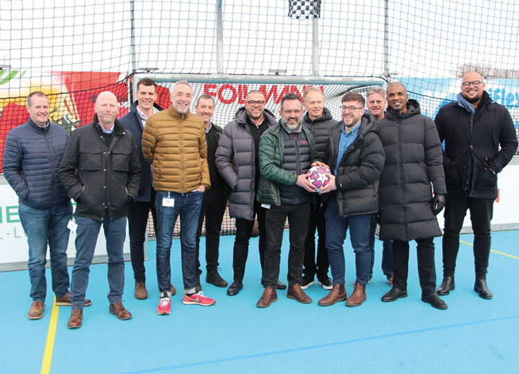 Triflex VIP factory tour and visit with Kingsley Roofing and Tim Warneford Consulting.