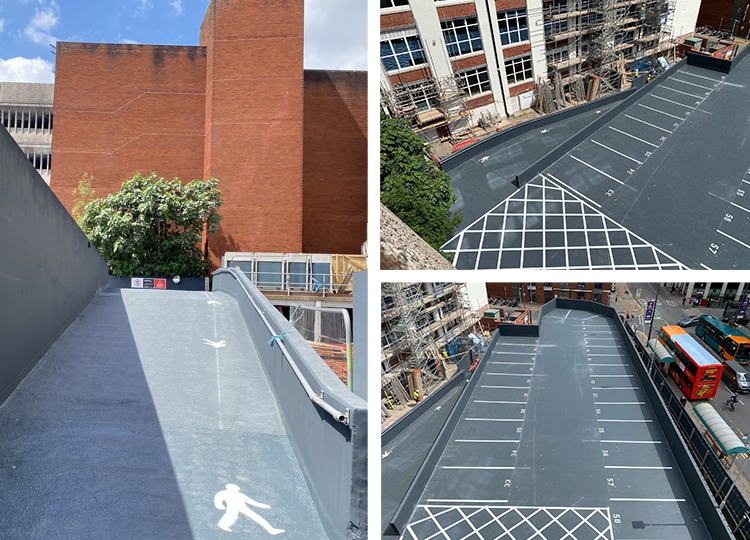 Triflex Hodge House case study the solution grid image