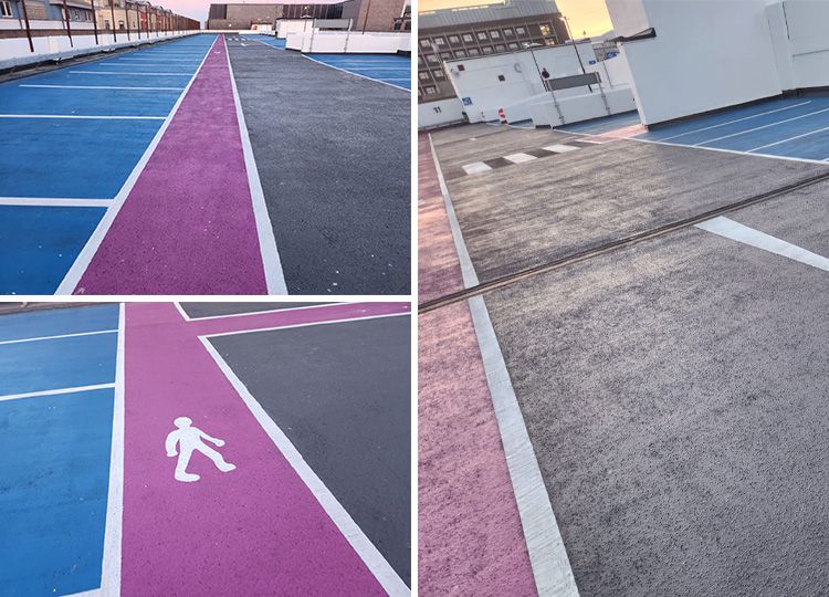 Triflex case study Patriotic Street Jersey the solution grid image