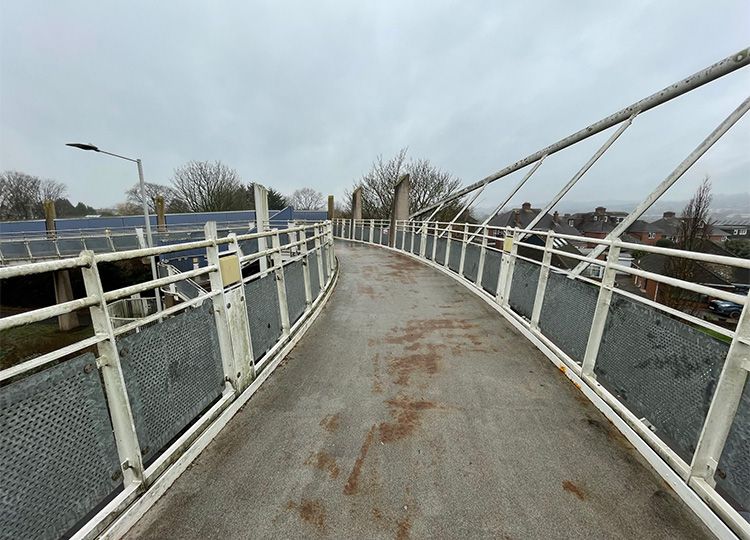 Triflex case study St Luke's Church of England School footbridge introduction