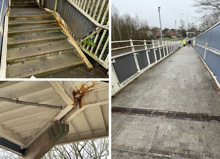 Triflex case study St Luke's Church of England School footbridge the challenge