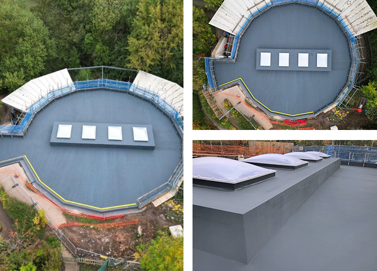 Triflex image of Walter Halls Primary School in Nottingham completed works