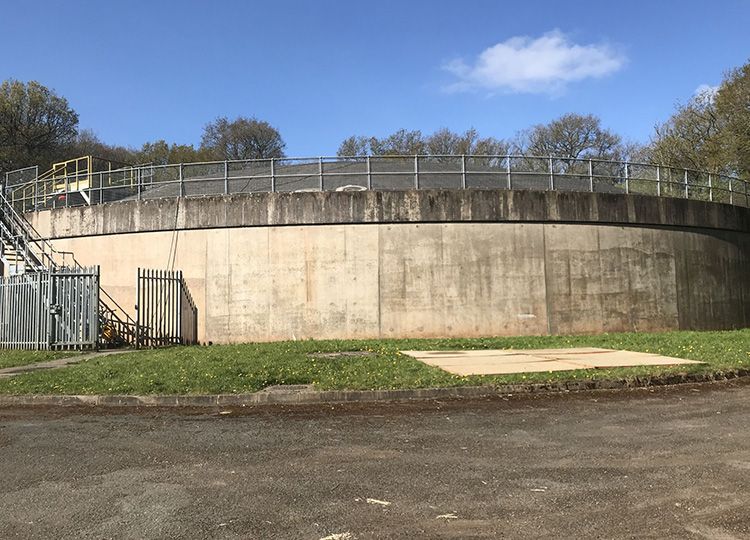 Triflex case study Water storage tank roof refurbishment introduction image