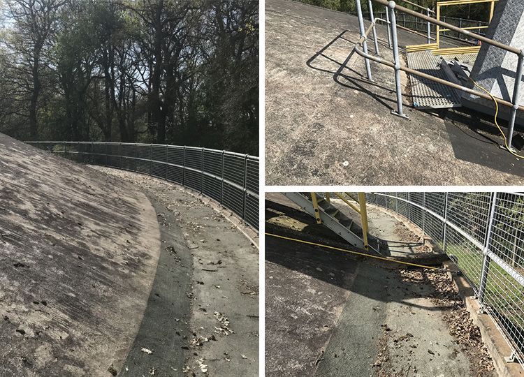 Triflex case study Water storage tank roof refurbishment the challenge image