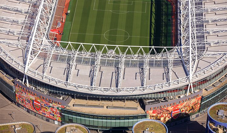 Triflex liquid roofing systems Emirates Stadium