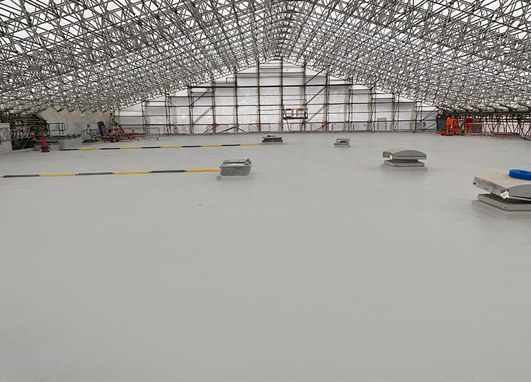 Another image of the Triflex system at Trimpley Water Treatment Works